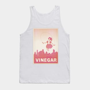 Skipping Girl Vinegar Vintage Screen Print Tank Top